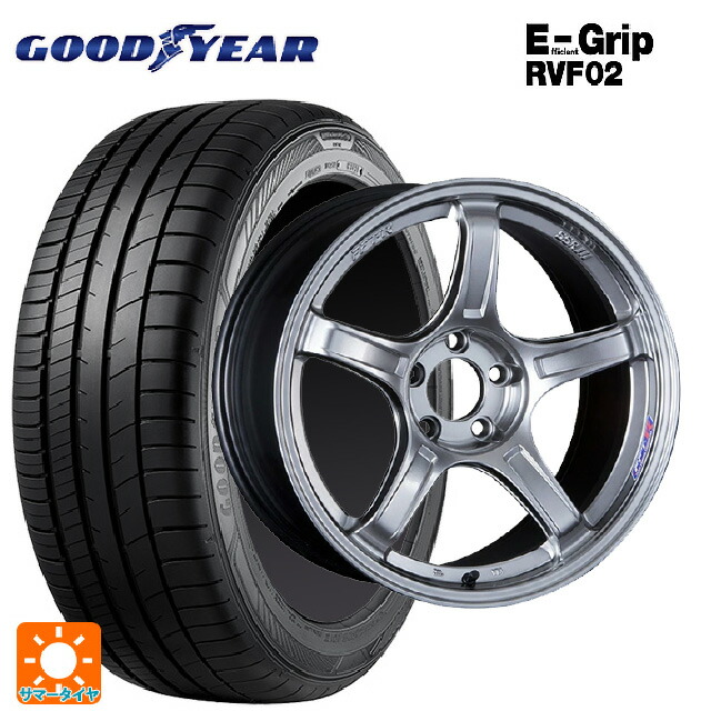 225/50R18 99V XL グッドイヤー エフィシェントグリップ RVF02 タナベ SSR GT X03 クロムシルバー 18-7.5J 国産車用 サマータイヤホイール4本セット｜タイヤホイール専門店コニシタイヤ