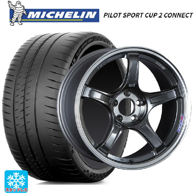 トヨタ GR86(ZN8)用 235/40R18 95Y XL ミシュラン 正規品 パイロットスポーツカップ2コネクト タナベ SSR GT X03 マシンドグラファイトガンメタ+スモーククリア 新品サマータイヤホイール 4本セット|タイヤホイール専門店コニシタイヤ