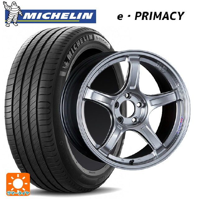 215/50R17 95W XL ミシュラン 正規品 Eプライマシー タナベ SSR GT X03 クロムシルバー 17-7J 国産車用 サマータイヤホイール4本セット｜タイヤホイール専門店コニシタイヤ