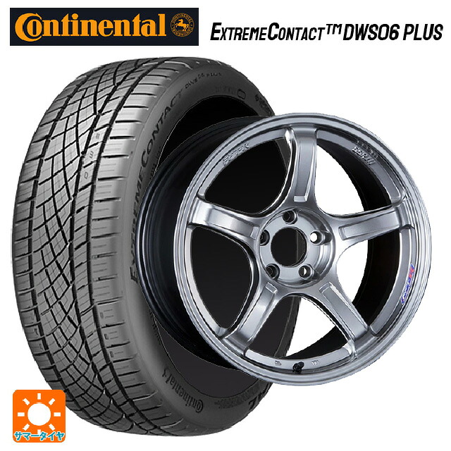 235/55R19 105W XL コンチネンタル エクストリームコンタクト DWS06プラス 正規品 タナベ SSR GT X03 クロームシルバー 19-8.5J 国産車用 サマータイヤホイール4本セット