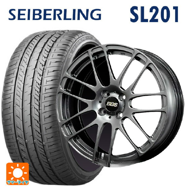 195/55R16 87V セイバーリング セイバーリング SL201(ブリヂストン工場生産） BBS RE-L2 DB 16-6.5J 国産車用 サマータイヤホイール4本セット