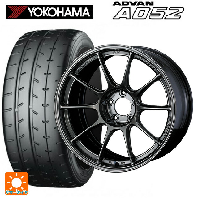 スバル WRX S4(VBH)用 255/40R18 99Y XL ヨコハマ アドバン A052 正規品 ウェッズ ウェッズスポーツ TC105X EJ-TITAN 新品サマータイヤホイール 4本セット 243,915円