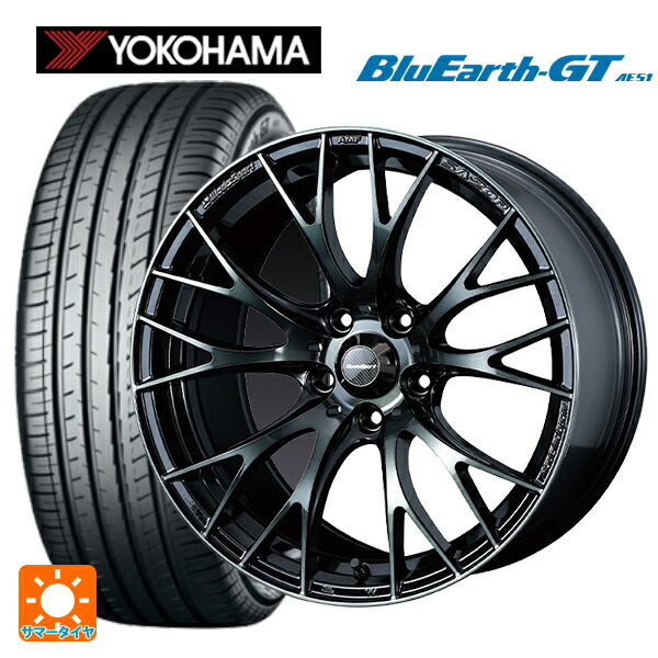 トヨタ GRヤリス(PA系)用 235/40R18 95W XL ヨコハマ ブルーアースGT AE51 ウェッズ ウェッズスポーツ SA20R WBC 新品サマータイヤホイール 4本セット｜タイヤホイール専門店コニシタイヤ