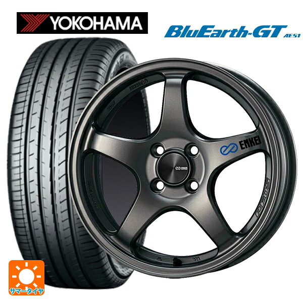 ニッサン ノートオーラ(E13)用 205/50R17 93W XL ヨコハマ ブルーアースGT AE51 エンケイ パフォーマンスライン PF05 DS 新品サマータイヤホイール 4本セット|タイヤホイール専門店コニシタイヤ