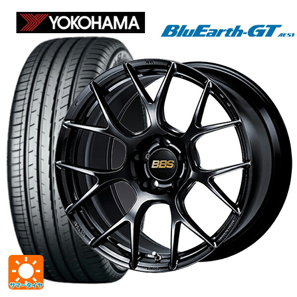 ホンダ ヴェゼル(RV系)用 225/50R18 95W ヨコハマ ブルーアースGT AE51 BBS RE-V7 BK 新品サマータイヤホイール 4本セット 244,895円