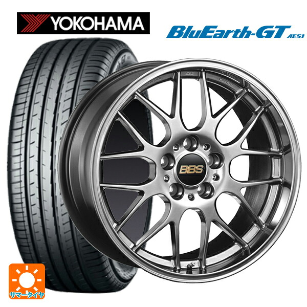 トヨタ ヴォクシー(90系)用 215/45R18 93W XL ヨコハマ ブルーアースGT AE51 BBS RG-R DB 新品サマータイヤホイール 4本セット｜タイヤホイール専門店コニシタイヤ