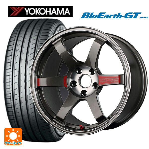 175/65R15 84H ヨコハマ ブルーアースGT AE51 レイズ ボルクレーシング TE37 サーガ SL PG 15-7J 国産車用 サマータイヤホイール4本セット|タイヤホイール専門店コニシタイヤ
