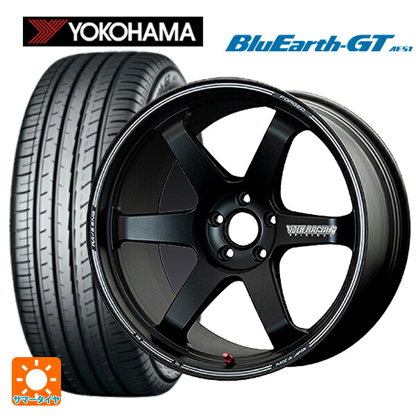 225/45R19 96W XL ヨコハマ ブルーアースGT AE51 レイズ ボルクレーシング TE37ウルトラ トラックエディション2 BC 19-8.5J 国産車用 サマータイヤホイール4本セット