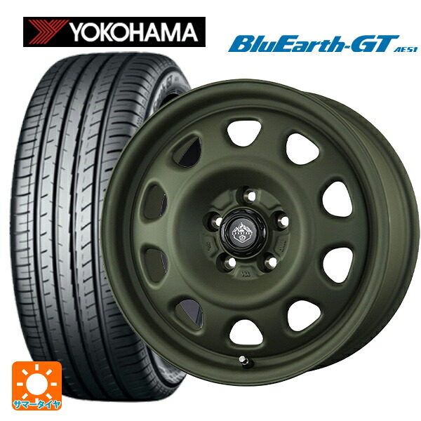 215/55R17 98W XL ヨコハマ ブルーアースGT AE51 トピー ランドフット SWZ OD 17-7J 国産車用 サマータイヤホイール4本セット|タイヤホイール専門店コニシタイヤ