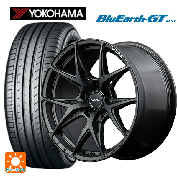 トヨタ GR86(ZN8)用 235/40R18 95W XL ヨコハマ ブルーアースGT AE51 レイズ ベルサス VV21S APJ 新品サマータイヤホイール 4本セット