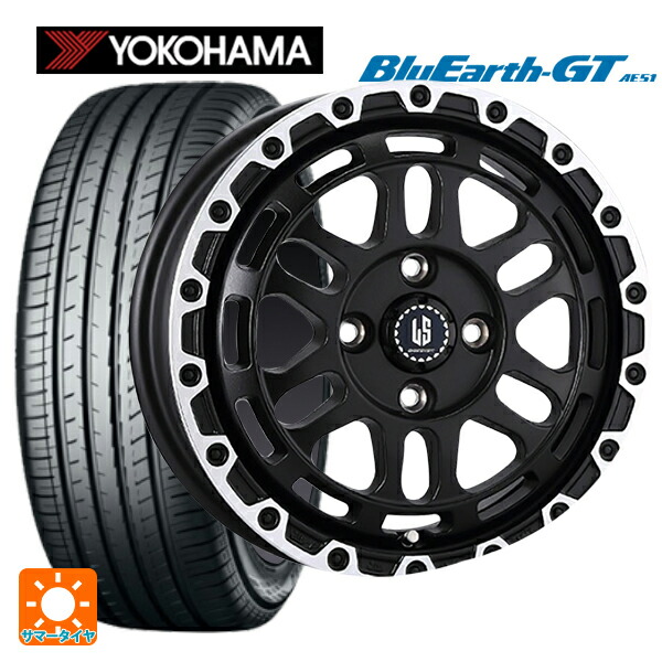 175/65R14 82H ヨコハマ ブルーアースGT AE51 阿部商会 ラ･ストラーダ ディスカバー WBRP 14-5J 国産車用 サマータイヤホイール4本セット
