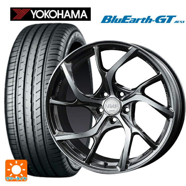 225/40R19 93W XL ヨコハマ ブルーアースGT AE51 レイズ VMF C-01 HX 19-8J 国産車用 サマータイヤホイール4本セット|タイヤホイール専門店コニシタイヤ