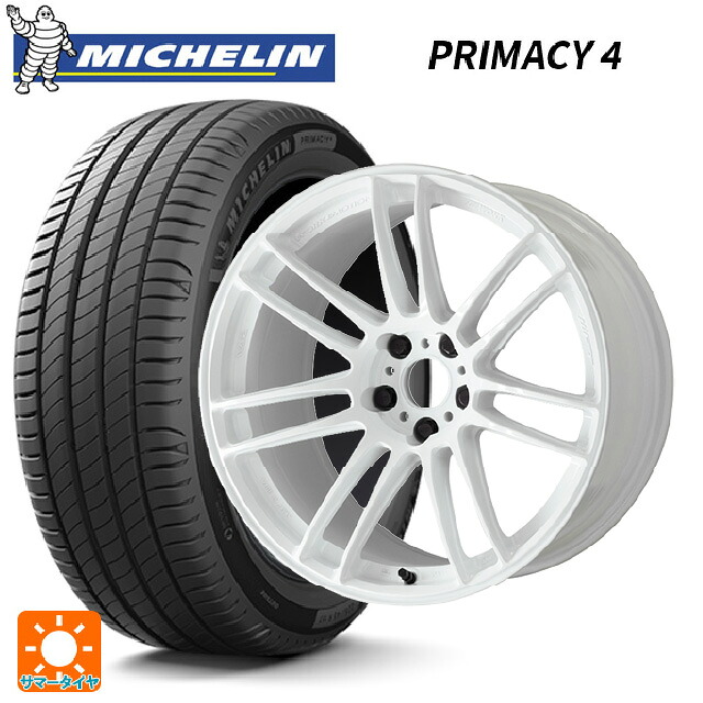 スバル レガシィアウトバック(BS系)用 225/65R17 102H ミシュラン 正規品 プライマシー4 SUV ワーク エモーション ZR7 TW 新品サマータイヤホイール 4本セット|タイヤホイール専門店コニシタイヤ