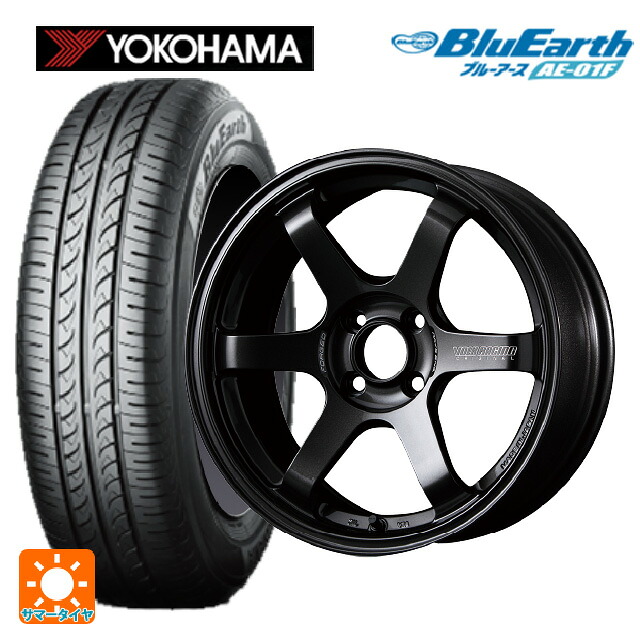 185/60R15 84H ヨコハマ ブルーアース AE01F レイズ ボルクレーシング TE37ソニック MM 15-5.5J 国産車用 サマータイヤホイール4本セット|タイヤホイール専門店コニシタイヤ