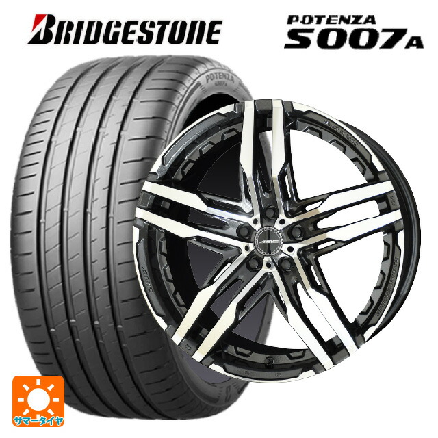 スバル WRX S4(VBH)用 245/35R19 93Y XL ブリヂストン ポテンザ S007A 正規品 共豊 シャレン RG グラファイトメタル×ポリッシュ 新品サマータイヤホイール 4本セット
