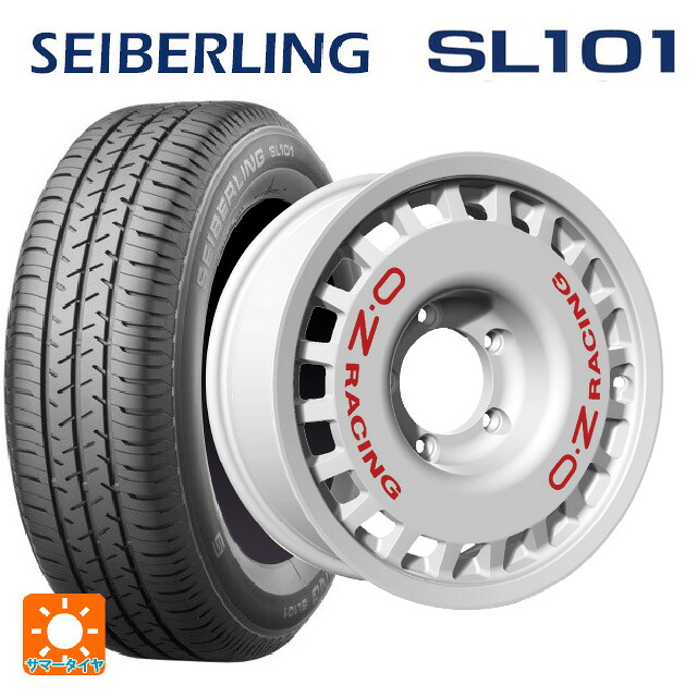 215/65R16 98S セイバーリング セイバーリング SL101(ブリヂストン工場生産) オーゼット レーシング ラリーレーシング 4×4 # Race White 16-5.5J 国産車用 サマータイヤホイール4本セット|タイヤホイール専門店コニシタイヤ