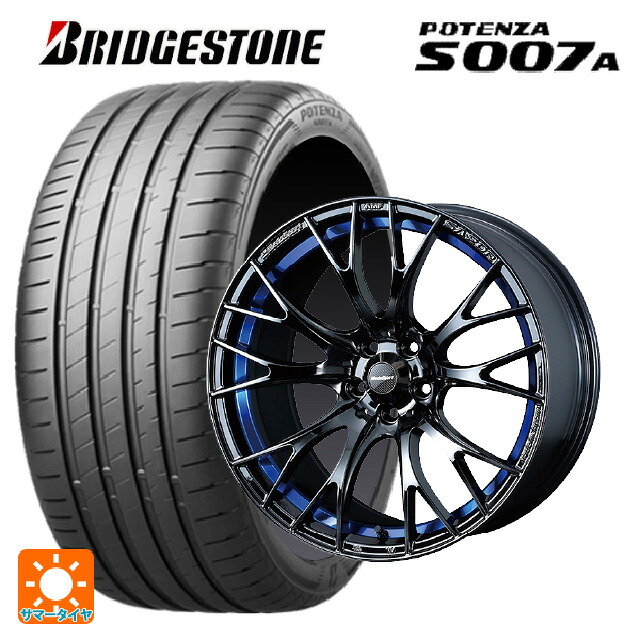 トヨタ GR86(ZN8)用 235/40R18 95Y XL ブリヂストン ポテンザ S007A 正規品 ウェッズ ウェッズスポーツ SA20R BLC2 新品サマータイヤホイール 4本セット|タイヤホイール専門店コニシタイヤ