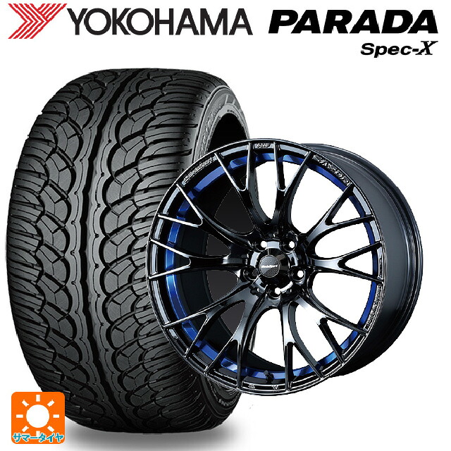 トヨタ bZ4X(11/15系)用 235/60R18 103V ヨコハマ パラダ PA02 ウェッズ ウェッズスポーツ SA20R BLC2 新品サマータイヤホイール 4本セット 154,530円