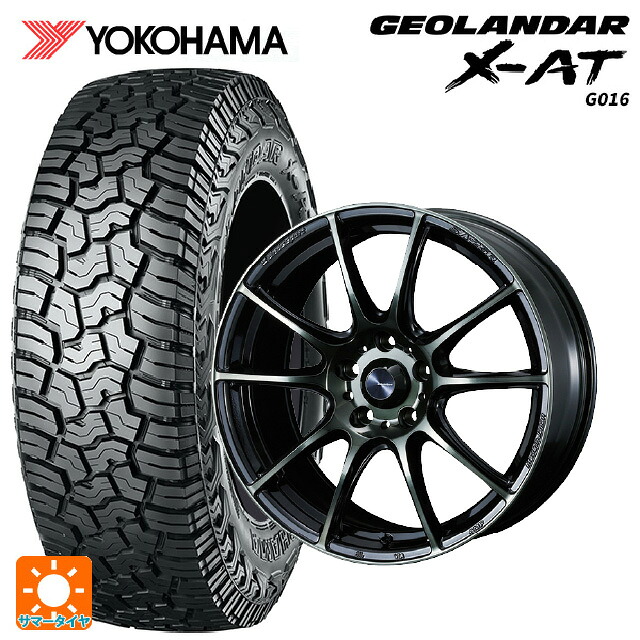 ミツオカ バディ()用 245/70R16 118/115Q ヨコハマ ジオランダー X-AT G016 ブラックレター 正規品 ウェッズ ウェッズスポーツ SA25R WBC 新品サマータイヤホイール 4本セット 104,765円