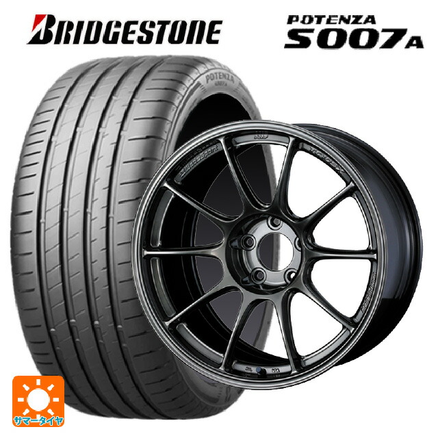235/35R19 91Y XL ブリヂストン ポテンザ S007A 正規品 ウェッズ ウェッズスポーツ TC105X フォージド EJ-TITAN 19-8.5J 国産車用 サマータイヤホイール4本セット｜タイヤホイール専門店コニシタイヤ