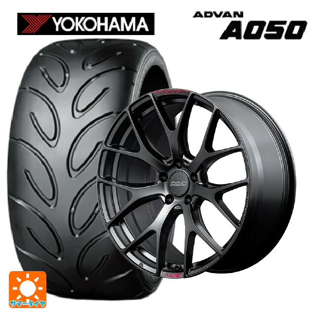 245/40R18 93V ヨコハマ アドバン A050 正規品 レイズ ホムラ 2X7FT スポーツエディション B7J 18-7.5J 国産車用 サマータイヤホイール4本セット