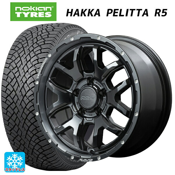 2023年製 205/60R16 96R XL ノキアン ハッカペリッタR5 レイズ チームデイトナ F6 ブースト N1 16-7J 国産車用 スタッドレスタイヤホイール4本セット