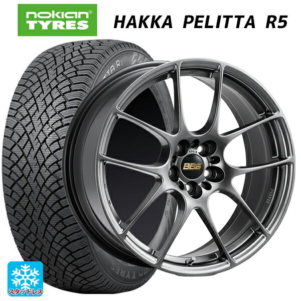 ホンダ ステップワゴン(RP6~8)用 205/55R17 95R XL ノキアン ハッカペリッタR5 BBS RF DB 新品スタッドレスタイヤホイール 4本セット