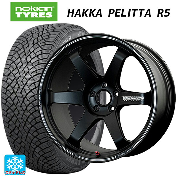 245/45R19 102T XL ノキアン ハッカペリッタR5 # レイズ ボルクレーシング TE37ウルトラ トラックエディション2 BC 19-8.5J 国産車用 スタッドレスタイヤホイール4本セット|タイヤホイール専門店コニシタイヤ