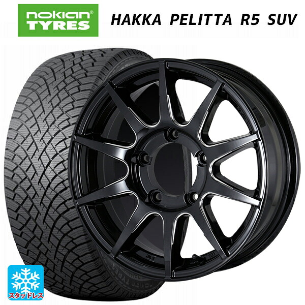 215/65R16 102R XL ノキアン ハッカペリッタR5 SUV ドゥオール CST ゼロワンハイパー XJ GBMS 16-5.5J 国産車用 スタッドレスタイヤホイール4本セット