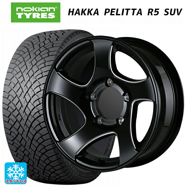 215/70R16 100R ノキアン ハッカペリッタR5 SUV ドゥオール CST ゼロワンハイパーJL GBMS 16-5.5J 国産車用 スタッドレスタイヤホイール4本セット
