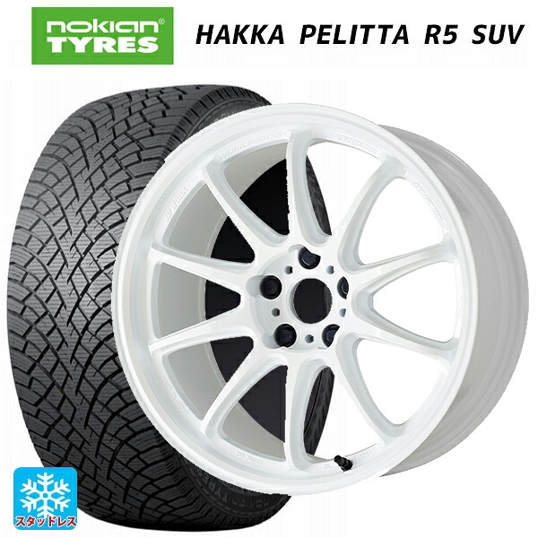 スバル レガシィアウトバック(BS系)用 225/65R17 106R XL ノキアン ハッカペリッタR5 SUV ワーク エモーション ZR10 AZW 新品スタッドレスタイヤホイール 4本セット|タイヤホイール専門店コニシタイヤ