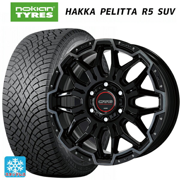 レクサス GX(250系)用 265/65R18 114R ノキアン ハッカペリッタR5 SUV ワーク クラッグ LCG BPKPM 新品スタッドレスタイヤホイール 4本セット