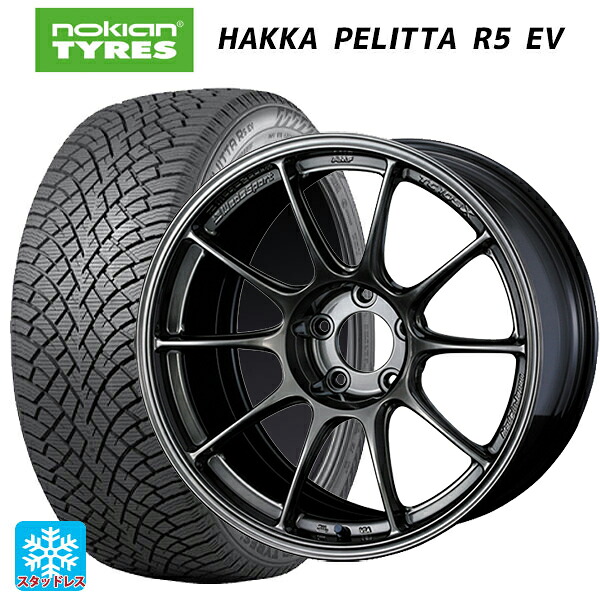 245/50R19 105R XL ノキアン ハッカペリッタR5 EV ウェッズ ウェッズスポーツ TC105X フォージド EJ-TITAN 19-8.5J 国産車用 スタッドレスタイヤホイール4本セット 266,112円