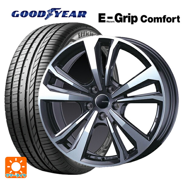 メルセデスベンツ CLS(C257)用 245/40R19 98W XL グッドイヤー エフィシェントグリップ コンフォート ティーエーエス スマートライン 365 ガンメタリックポリッシュ 新品サマータイヤホイール 4本セット