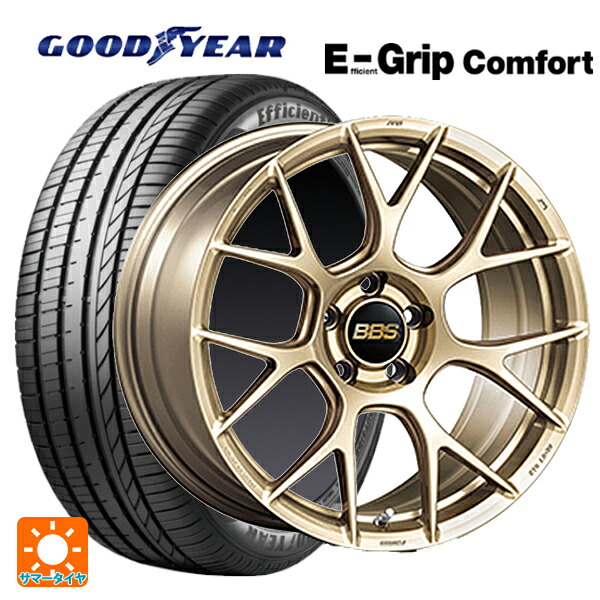 トヨタ アルファード(30系)用 245/40R19 98W XL グッドイヤー エフィシェントグリップ コンフォート BBS RE-V7 GL 新品サマータイヤホイール 4本セット|タイヤホイール専門店コニシタイヤ