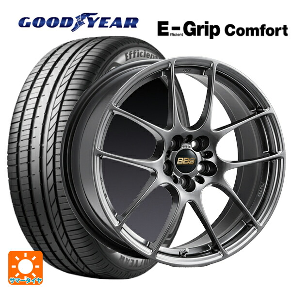 215/45R18 93W XL グッドイヤー エフィシェントグリップ コンフォート BBS RF DB 18-7.5J 国産車用 サマータイヤホイール4本セット｜タイヤホイール専門店コニシタイヤ 233,445円