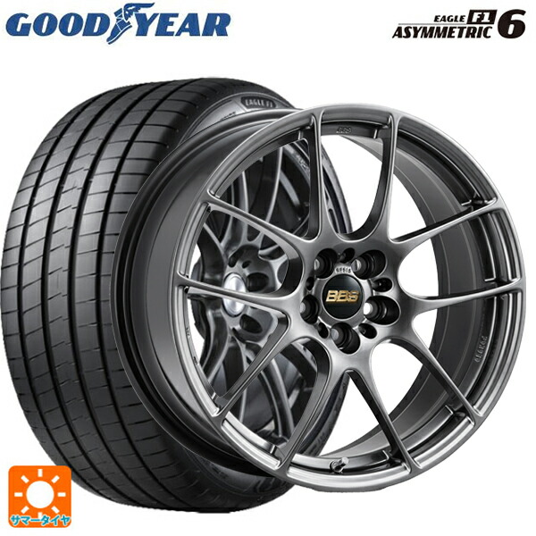 トヨタ プリウス(50系)用 215/45R17 91Y XL グッドイヤー イーグル F1 アシメトリック6 BBS RF DB 新品サマータイヤホイール 4本セット