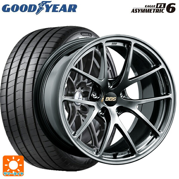 トヨタ ハリアー(80系)用 225/60R18 104W XL グッドイヤー イーグル F1 アシメトリック6 BBS RI-A DB 新品サマータイヤホイール 4本セット|タイヤホイール専門店コニシタイヤ