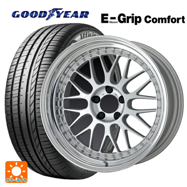 245/50R18 100W グッドイヤー エフィシェントグリップ コンフォート ワーク マイスター M1 3ピース SIL 18-8.5J 国産車用 サマータイヤホイール4本セット