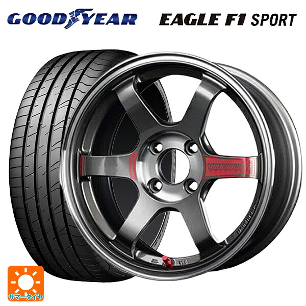 マツダ ロードスター(ND系)用 195/50R16 84V グッドイヤー イーグルF1 スポーツ レイズ ボルクレーシング TE37 ソニックSL PG 新品サマータイヤホイール 4本セット