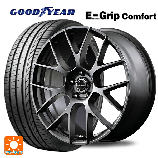トヨタ プリウス(60系)用 195/60R17 90V グッドイヤー エフィシェントグリップ コンフォート エムアイディー レフィナーダ モーション3 ハイパーメタルコート 新品サマータイヤホイール 4本セット｜タイヤホイール専門店コニシタイヤ
