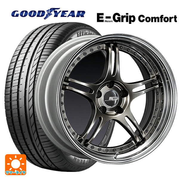 215/35R19 85W XL グッドイヤー エフィシェントグリップ コンフォート タナベ SSR プロフェッサー SPX ハイメタルブロンズ 19-8J 国産車用 サマータイヤホイール4本セット｜タイヤホイール専門店コニシタイヤ