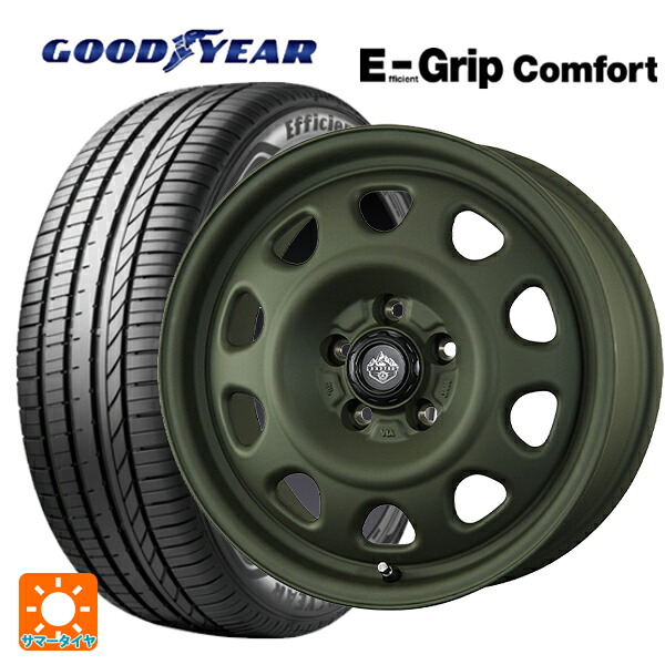 215/50R17 95V XL グッドイヤー エフィシェントグリップ コンフォート トピー ランドフット SWZ OD 17-7J 国産車用 サマータイヤホイール4本セット|タイヤホイール専門店コニシタイヤ