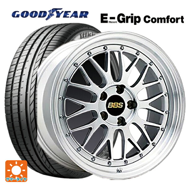 トヨタ アルファード(30系)用 245/40R20 99W XL グッドイヤー エフィシェントグリップ コンフォート BBS LM DS-SLD 新品サマータイヤホイール 4本セット