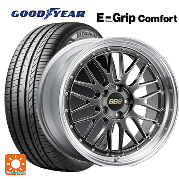 トヨタ アルファード(30系)用 245/40R20 99W XL グッドイヤー エフィシェントグリップ コンフォート BBS LM DB-SLD 新品サマータイヤホイール 4本セット
