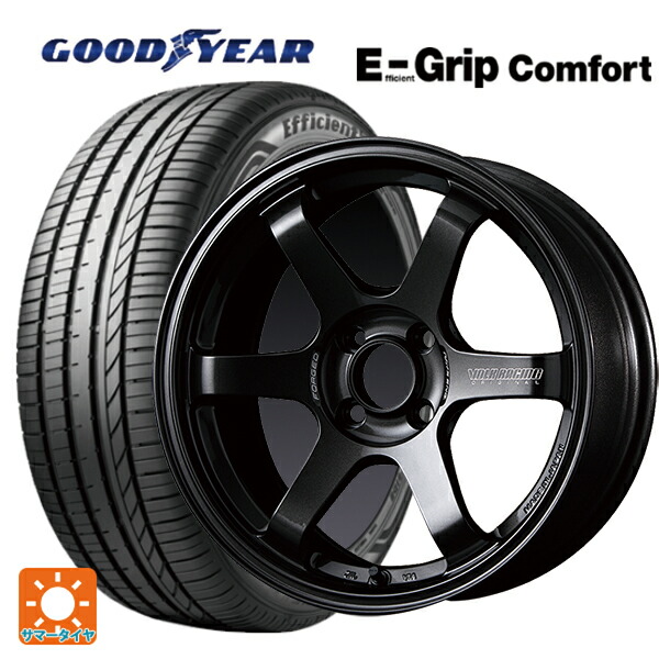 ホンダ S660(JW系)用 [F]:165/55R15 75V [R]:195/45R16 84V XL グッドイヤー エフィシェントグリップ コンフォート レイズ ボルクレーシング TE37ソニック # MM 新品サマータイヤホイール 4本セット｜タイヤホイール専門店コニシタイヤ