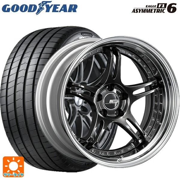 235/50R18 101W XL グッドイヤー イーグル F1 アシメトリック6 タナベ SSR プロフェッサー SPX プリズムダークガンメタ 18-8J 国産車用 サマータイヤホイール4本セット 217,735円