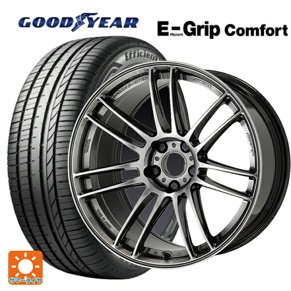 アバルト アバルト595(312系)用 205/40R17 84W XL グッドイヤー エフィシェントグリップ コンフォート ワーク エモーション ZR7 GGM 新品サマータイヤホイール 4本セット｜タイヤホイール専門店コニシタイヤ
