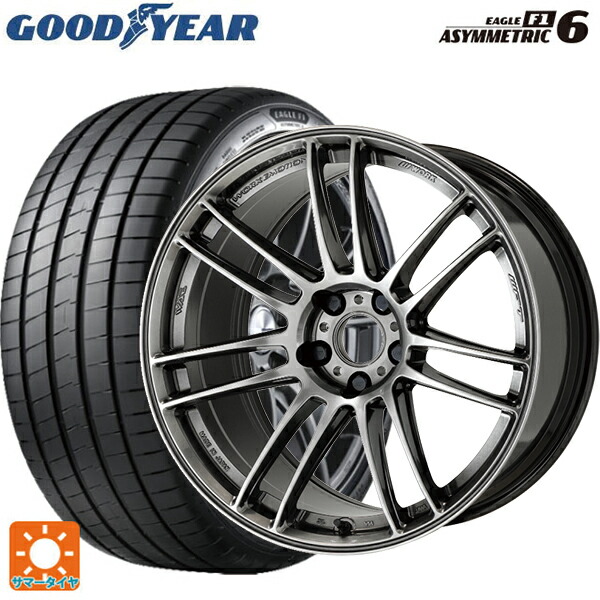 245/40R18 97Y XL グッドイヤー イーグル F1 アシメトリック6 ワーク エモーション ZR7 GGM 18-8.5J 国産車用 サマータイヤホイール4本セット｜タイヤホイール専門店コニシタイヤ