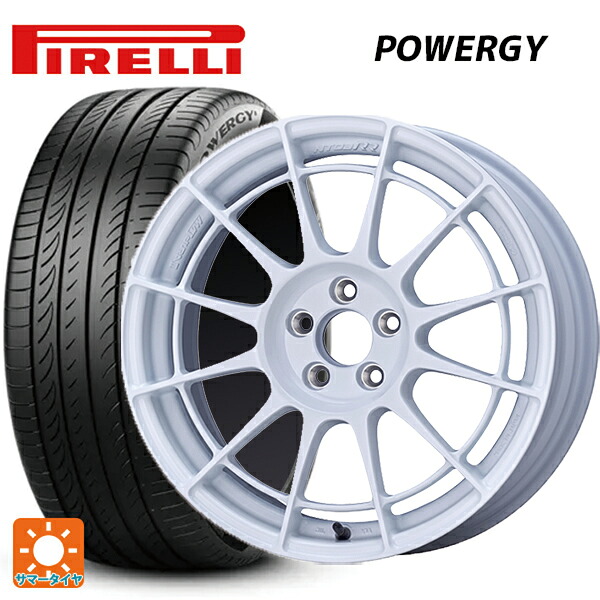 215/45R17 91W XL ピレリ パワジー 正規品 エンケイ レーシングレボリューション NT03RR For GR86 / BRZ Cup（NTR1775445100W） W 17-7.5J 国産車用 サマータイヤホイール4本セット｜タイヤホイール専門店コニシタイヤ
